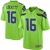 Nike Men & Women & Youth Seahawks 16 Tyler Lockett Green Color Rush Limited Jersey,baseball caps,new era cap wholesale,wholesale hats